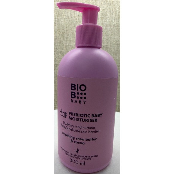 BIO B BABY Other - BIO B BABY Prebiotic Baby Moisturiser 300ml Soothing Shea Butter & Cocoa Vegan